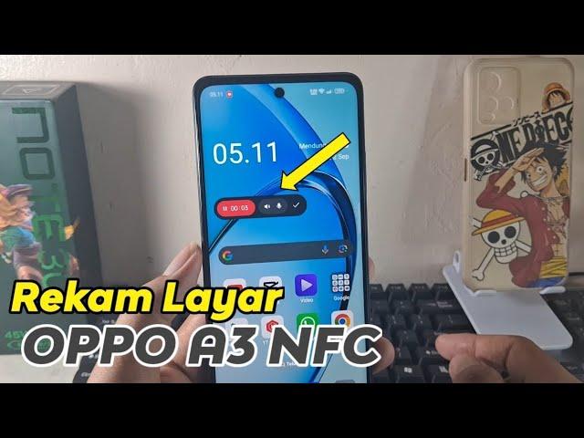 Cara Rekam Layar OPPO A3 NFC Tanpa Aplikasi