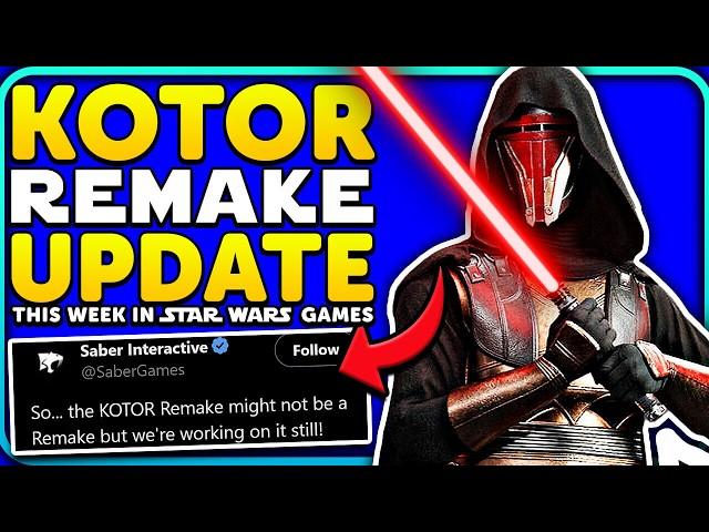 KOTOR Remake NEWS is GOOD! + SWTOR, Jedi Survivor Updates - This Week in Star Wars Games