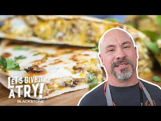 Todd Toven's Breakfast Quesadillas | Blackstone Griddle