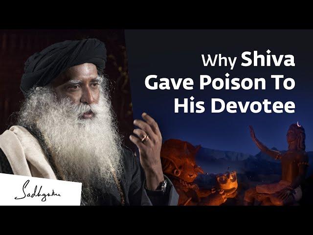 The Devotee Who Drank The Deadliest Poison | Sadhguru