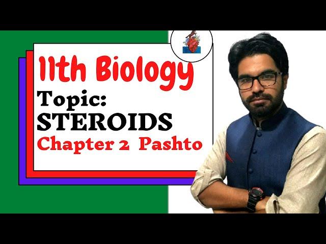 Steroids, Structure and function| FSC biology part 1 | Cha 2 in Pashto | Home of biology