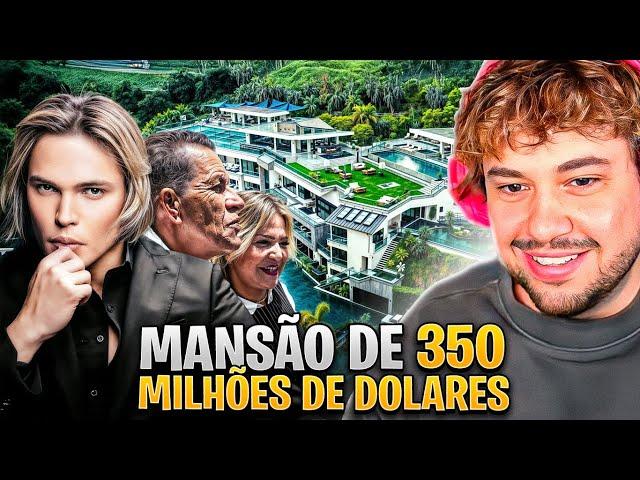 EU TROUXE OS MEUS PAIS À MINHA CASA DE 350 MILHÕES! - React Thiago Finch