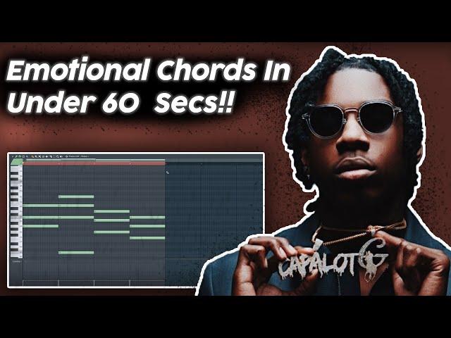 Emotional Chords Under 60 Secs!! (Lil Tjay, Polo G, J.I. Type Melodies)