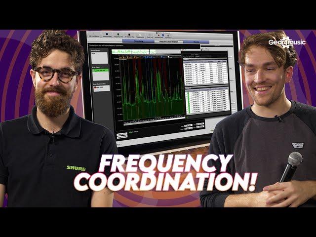 An Introduction to Frequency co-ordination with Shure | Gear4music Synths & Tech