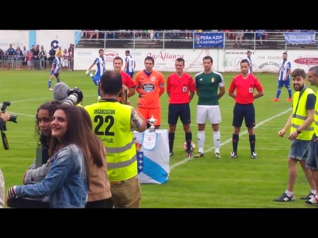 Comienzo del partido.Trofeo Enma cuervo