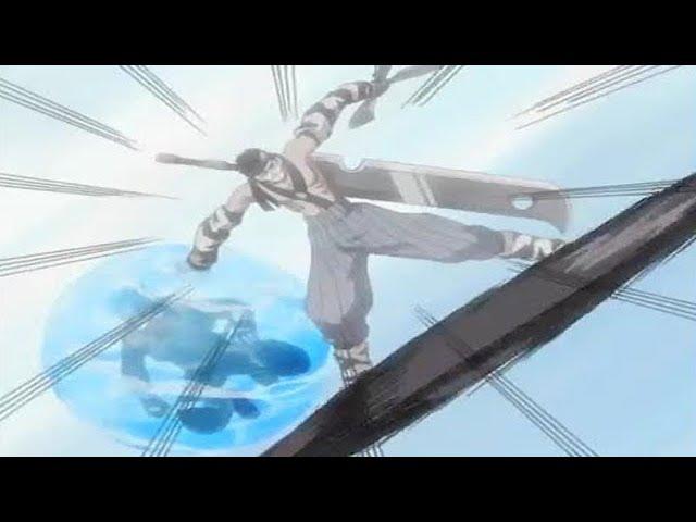 Kakashi is locked up in ''Water Prison'' Jutsu, Naruto and Sasuke using the Fūma Shuriken Vs Zabuza