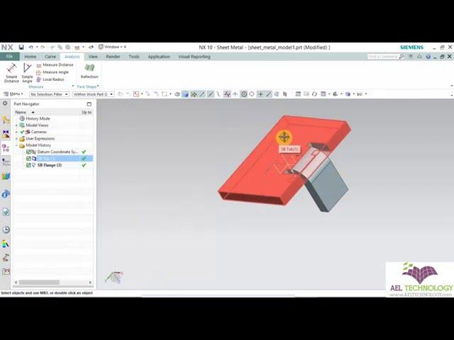 Sheet Metal Design Using Unigraphics NX 10.0 - Essential Training