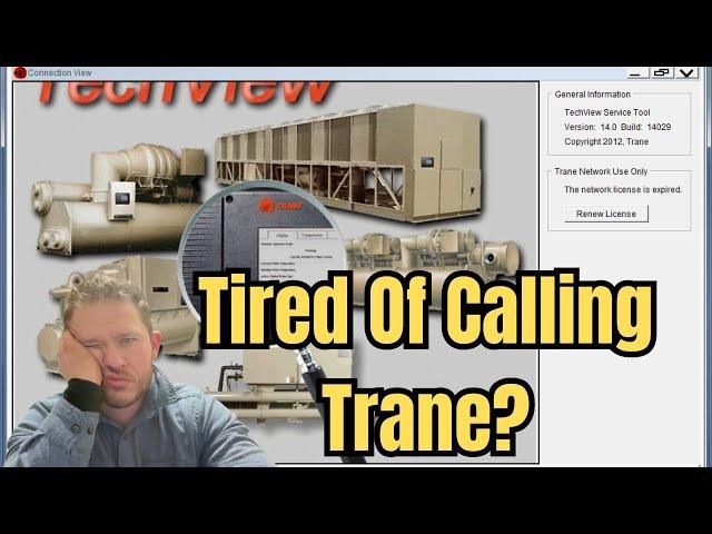 Mastering Trane Chillers: Techview Service Tool | Download And Install Updated