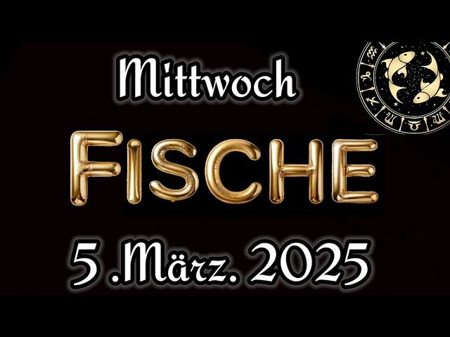 Horoskop heute Fische Und Tarot, Mittwoch, 5 März 2025