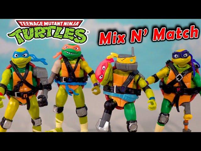 Ninja Turtles Mutant Mayhem 2024 Mix N' Match Playmates Figures