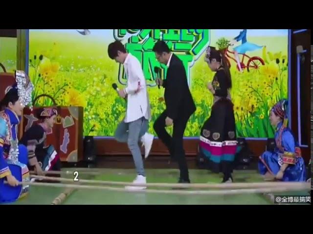 Wang Yibo Xiao Zhan Jump • 20170324 Day Day Up