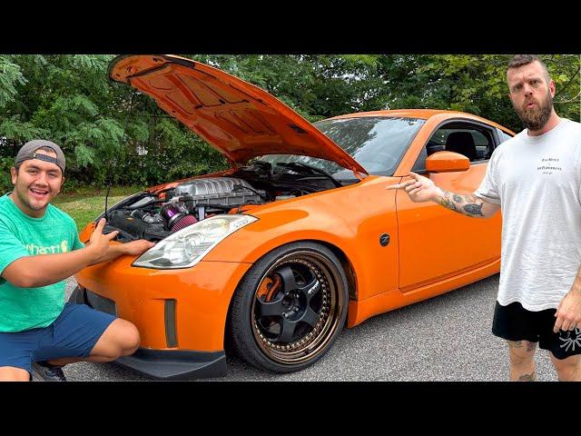 WE HELLCAT SWAPPED A 350Z!