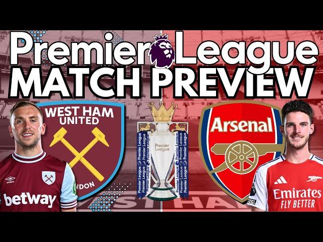 WEST HAM V #ARSENAL | PREMIER LEAGUE MATCH PREVIEW | TEAMS DISCUSSED LIVE & INTERACTIVE