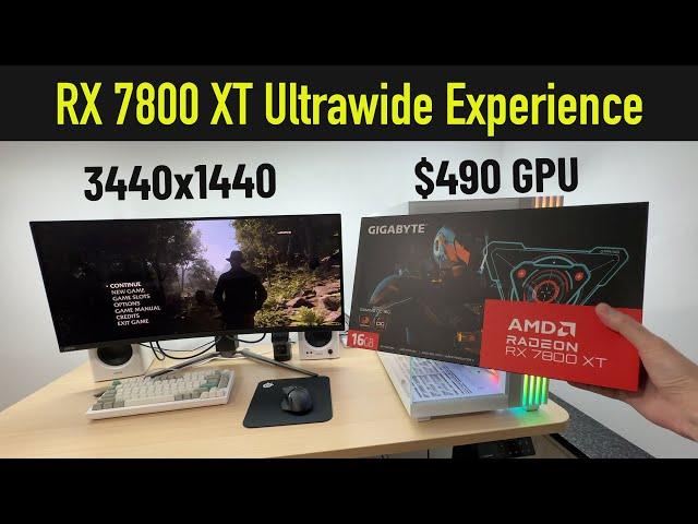 RX 7800 XT at Ultrawide 1440p: Smooth or Struggle? [3440x1440]