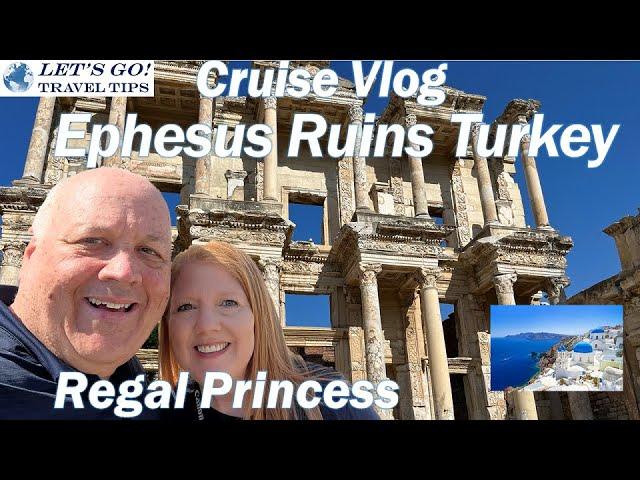 MEDITERRANEAN CRUISE VLOG KUSADASI TURKEY TOUR EPHESUS TEMPLE OF ARTEMIS RUINS REGAL PRINCESS CRUISE