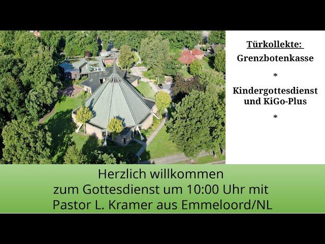 2025-03-02 Gottesdienst mit Pastor L. Kramer aus Emmeloord/NL