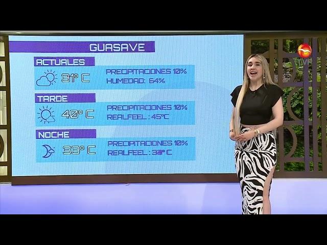 El clima de hoy con Marisol Dovala ️  | La chica del clima TVP