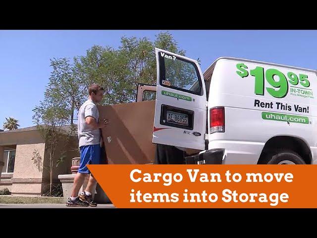 Using a U-Haul Cargo Van for Storage Transportation