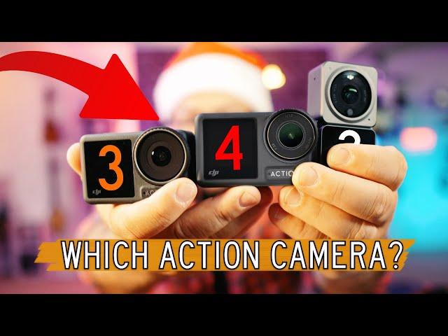 Which Action Camera to choose DJI Action 4 Action 3 Action 2?