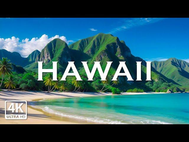 Hawaii 4K - A Journey Through Paradise Island With Relaxing Music  - 4K Ultra HD