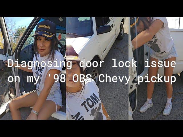 Diagnosing door lock issue on my 1998 OBS chevy pickup