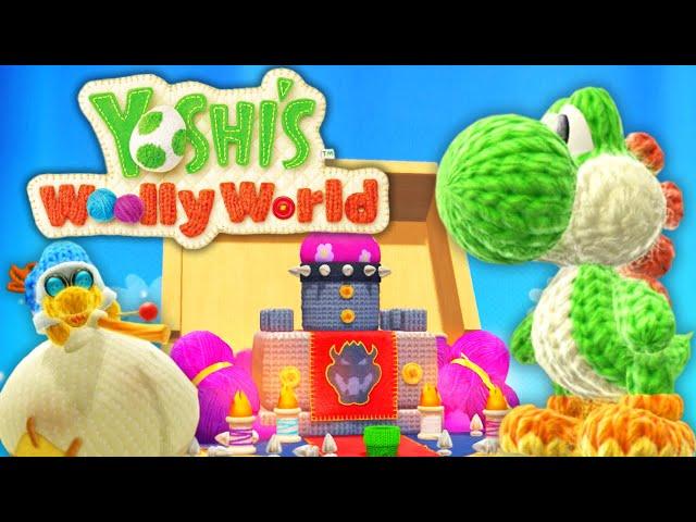Yoshi's Woolly World - Full Game - No Damage 100% Walkthrough
