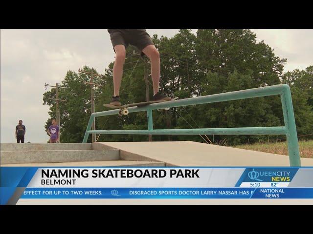 Belmont naming skate park after 13-year-old killed