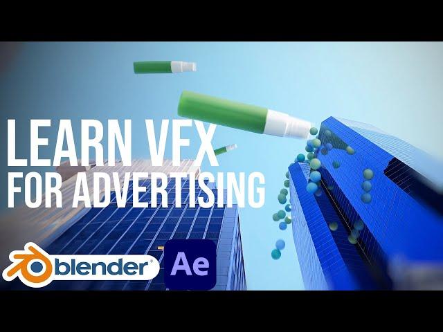 Learn VFX Advertising Using Blender and After Effects