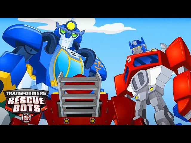 Transformers: Rescue Bots | Optimus Prime & High Tide | Kids Cartoon | Transformers TV