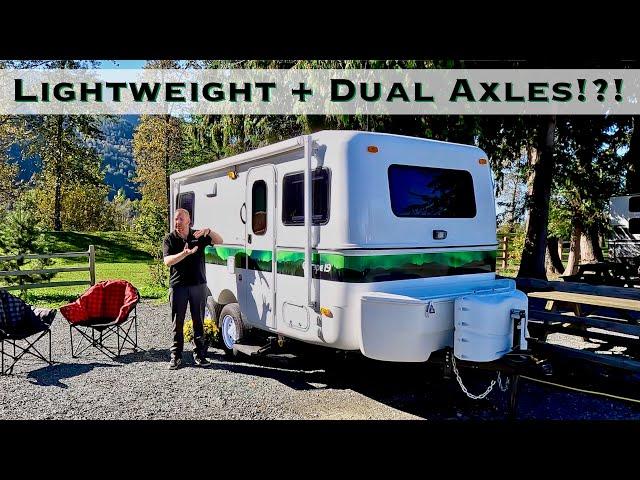 Escape 19 | Dual Axle Fiberglass Camper with Wetbath