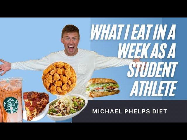 What I Eat in a Week | D1 Student Athlete | UC Berkeley Swimmer