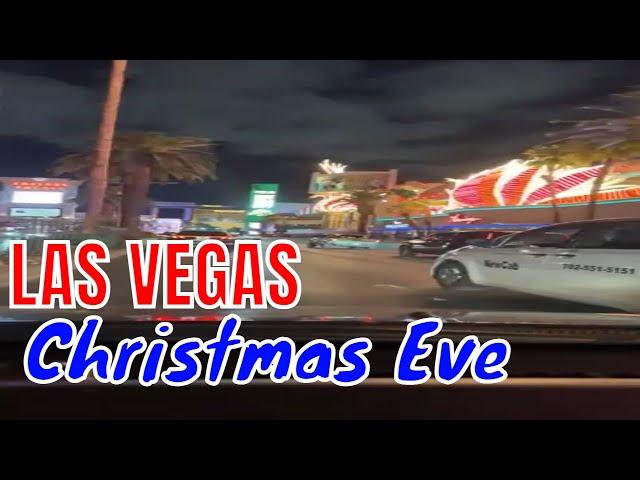 Christmas Eve driving Las Vegas UNSCRIPTED looking for Santa Claus ￼Las Vegas LIVE Stream