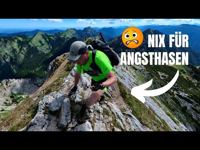 Imposante Gratwanderung auf die Hochplatte - Ammergauer Alpen