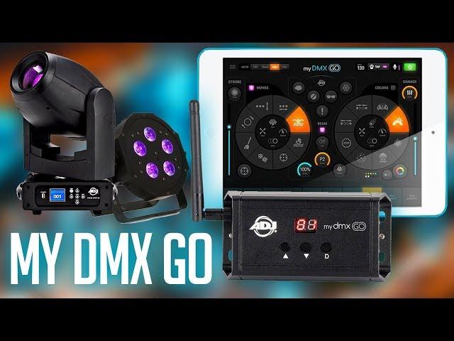 ADJ MyDMX GO (Product Spotlight) | The easiest way to CONTROL your DJ LIGHTS  Wirelessly