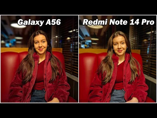 Samsung Galaxy A56 vs Redmi Note 14 Pro Camera Test