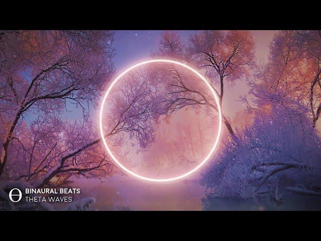 PERFECT SLEEP “Winter Chill” Sleep Music [ 5Hz Theta ] Binaural Beats Insomnia Healing