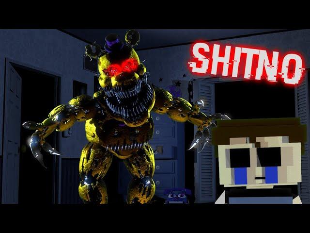 Shitno but it's Nightmare Fredbear vs. The Crying Child - FNF Mods