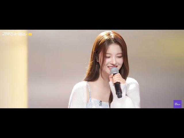 NMIXX SULLYOON 설윤 헤어지자 말해요 LET'S SAY GOODBYE SING 3high  LIVE