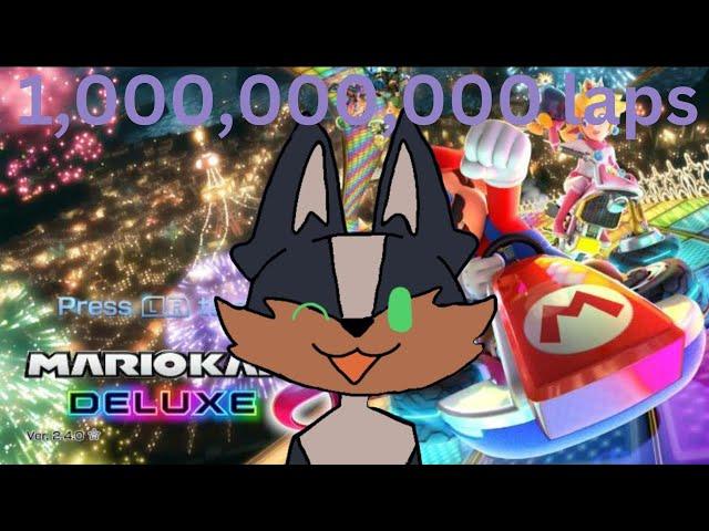 Happy Mario Day! One million freaking laps in #mariokart8deluxe