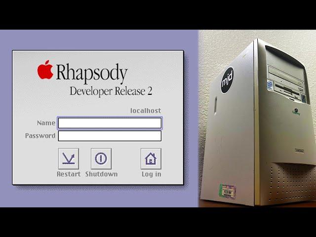 Installing Apple's Rhapsody OS on the $5 Windows 98 PC!