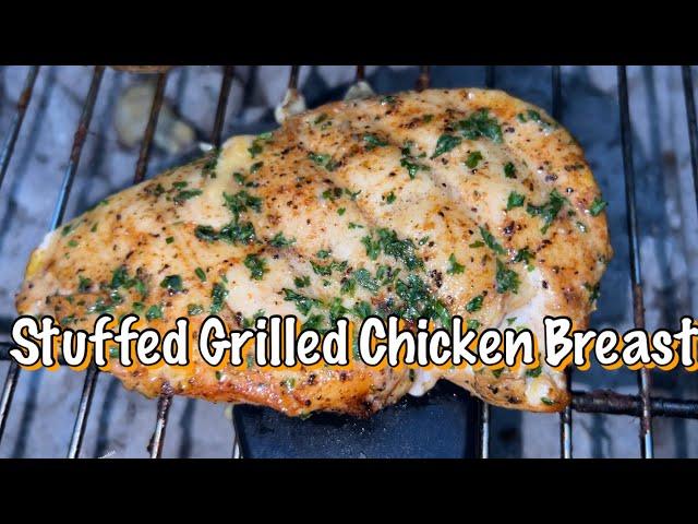 Juicy Stuffed Grilled Chicken Breast by Chef Bae