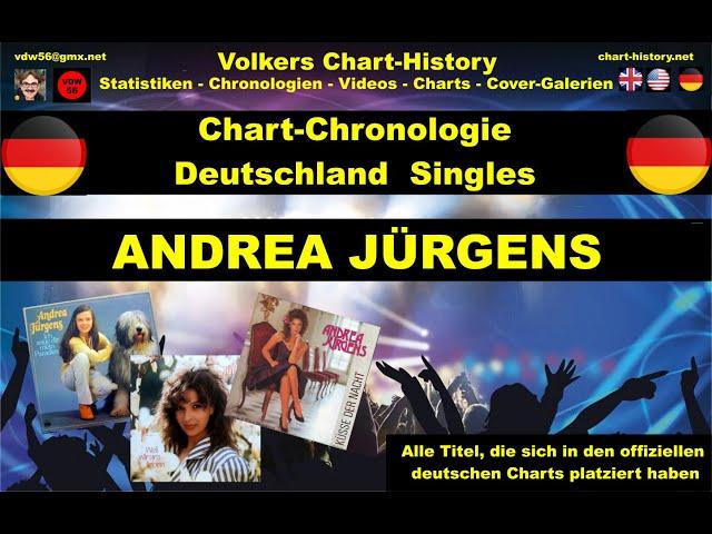 Andrea Jürgens Chart-Chronologie Deutschland Singles