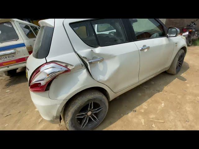 Maruti Suzuki￼ Swift Restoration /Car repainted by step ! Car body dent repair !  ￼