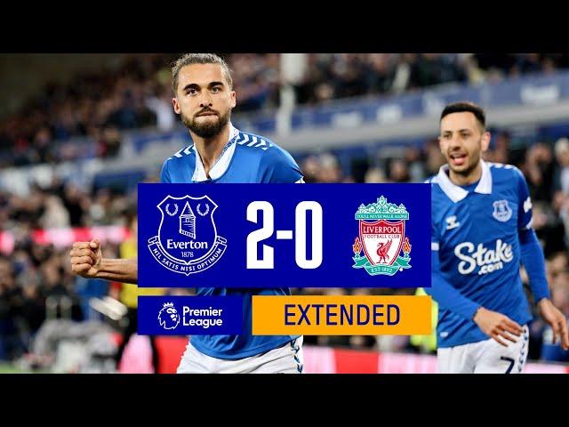 EXTENDED PREMIER LEAGUE HIGHLIGHTS: EVERTON 2-0 LIVERPOOL