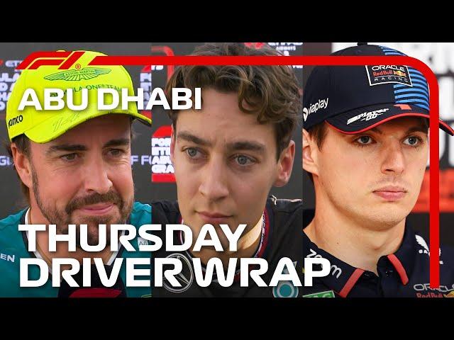 Drivers Look Ahead To The Final Race! | 2024 Abu Dhabi Grand Prix