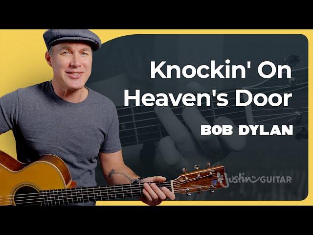 Knockin' on Heaven's Door by Bob Dylan | Easy Guitar Lesson