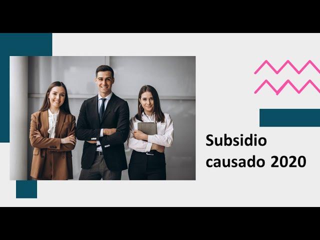 Curso subsidio al empleo 2020