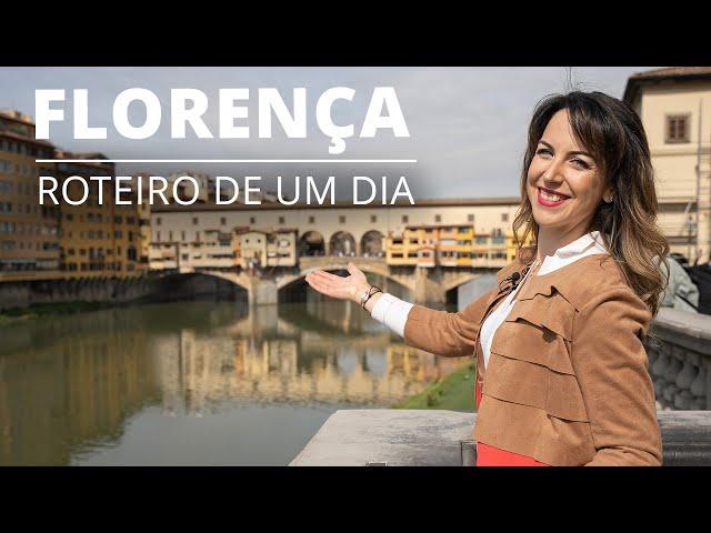 Florença 2024 - Roteiro de um dia