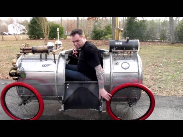 Drive Test #1: The Gentlemen's Armored Battle Carriage by Hatton Cross Steampunk