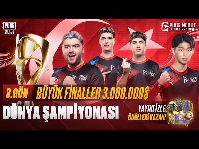 [TR] 2024 PMGC Büyük Finaller | Gün 3 | PUBG MOBILE Global Championship